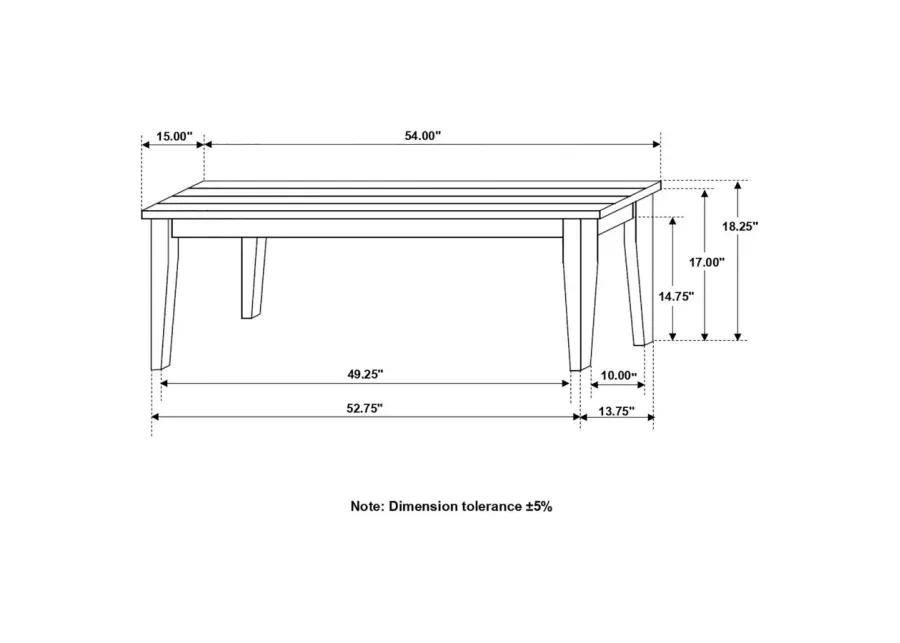 Kingman Rectangular Bench