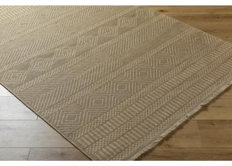 Mystery MYS-2301 3'10" x 5'7" Machine Woven Rug