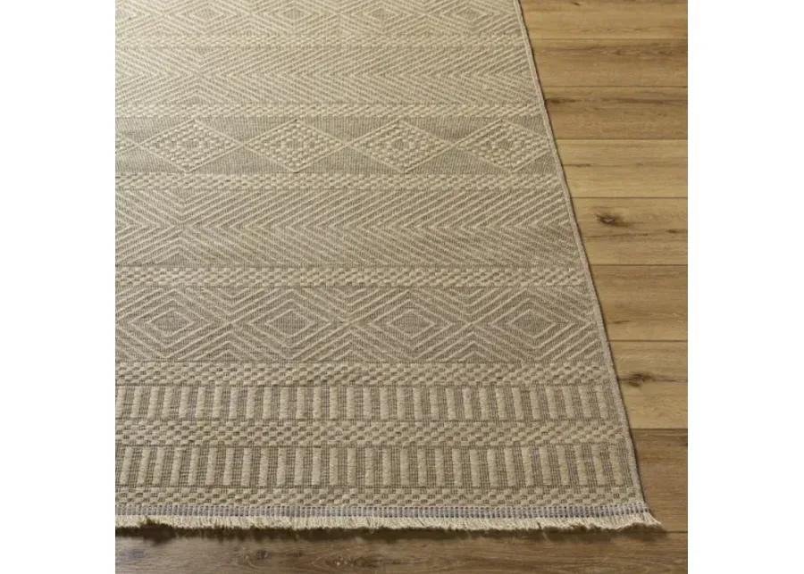 Mystery MYS-2301 3'10" x 5'7" Machine Woven Rug