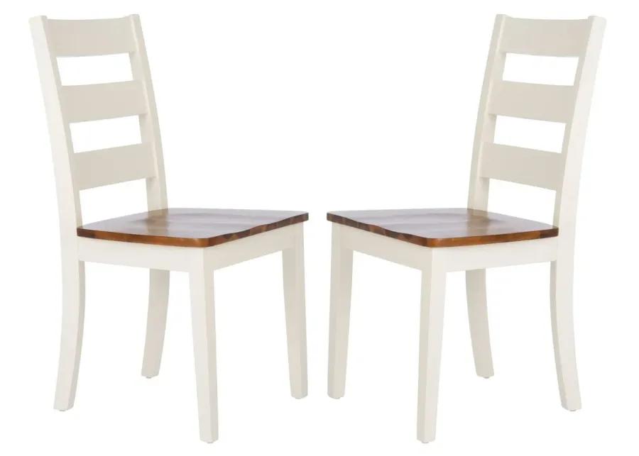 SILIO LADDER BACK DINING CHAIR - Set of 2