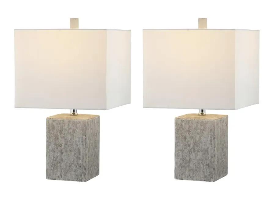 JAXON CERAMIC TABLE LAMP  - Set of 2