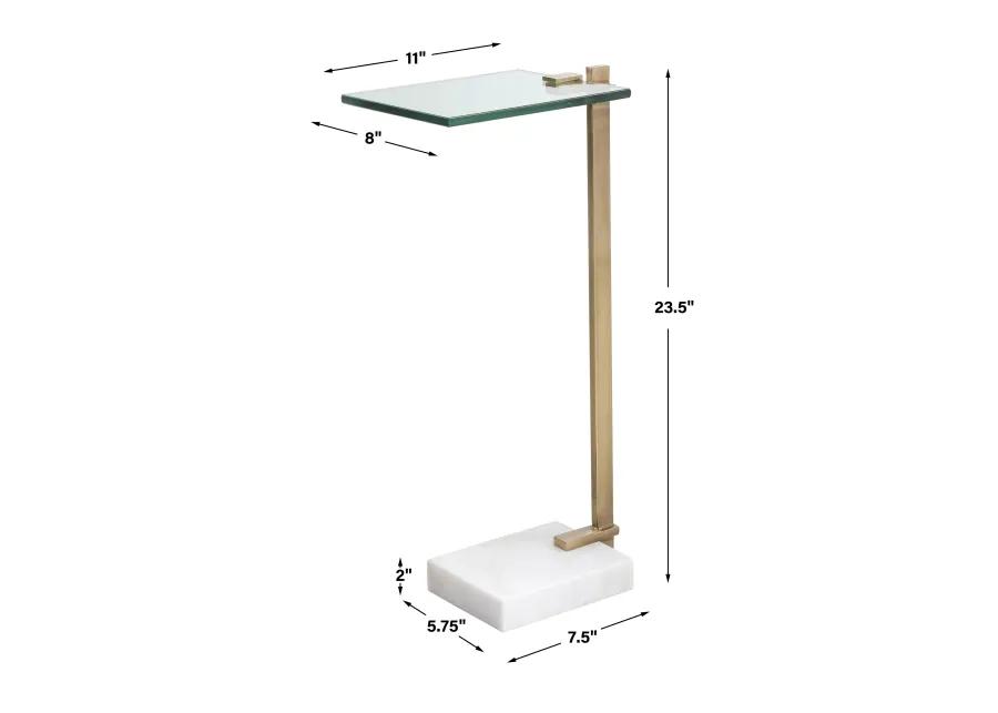 Butler Brass Accent Table