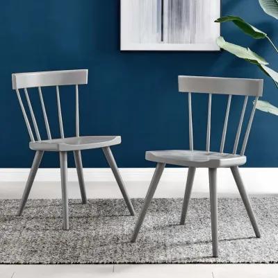 Sutter Wood Dining Side Chair Set of 2