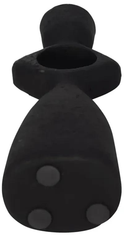 10" Open Cut-out Taper Holder, Black