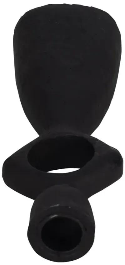 10" Open Cut-out Taper Holder, Black