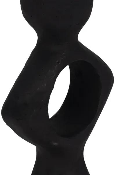 10" Open Cut-out Taper Holder, Black