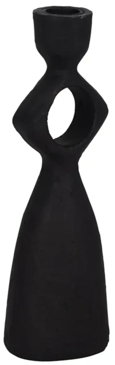 10" Open Cut-out Taper Holder, Black