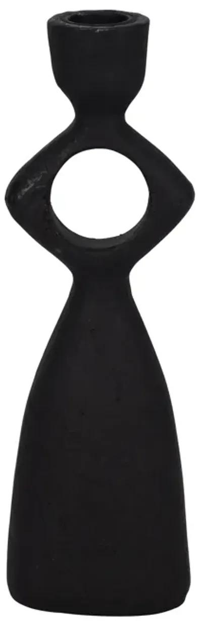 10" Open Cut-out Taper Holder, Black