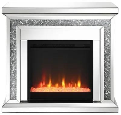 Lorelai Rectangular Freestanding Fireplace Mirror