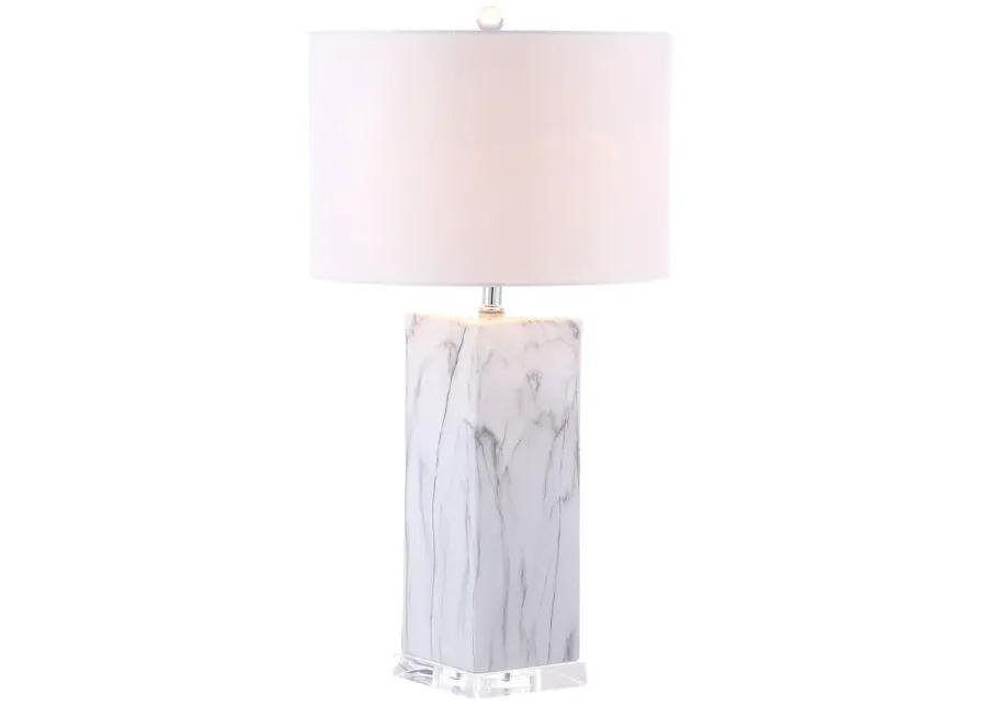 Olympia Marble Table Lamps - Set of 2