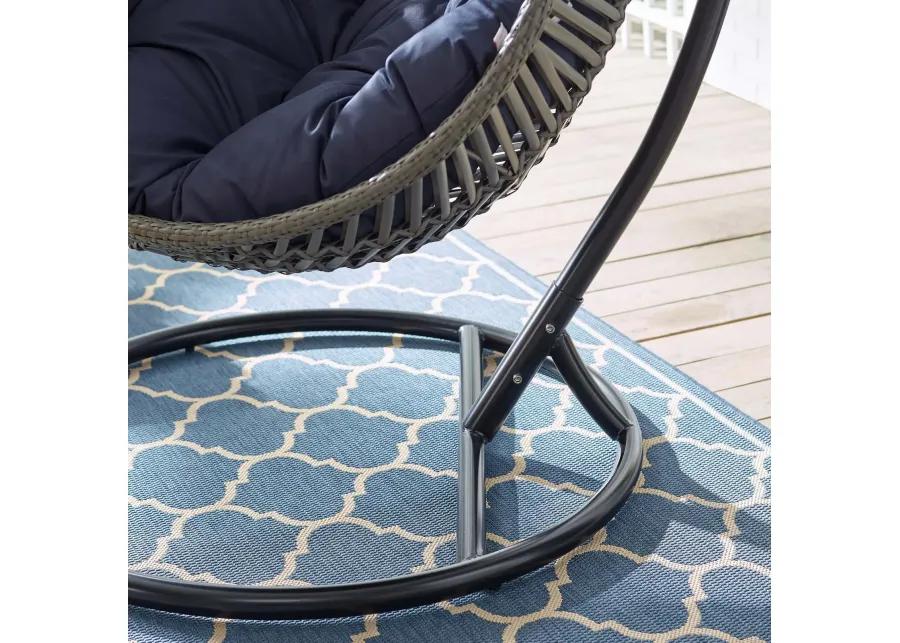 Garner Teardrop Outdoor Patio Swing Chair