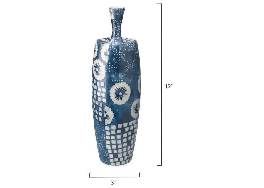 Block Print Vases - Set of 4