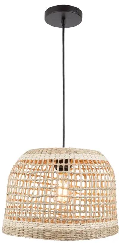 Silay 13'' Wide 1-Light Pendant - White