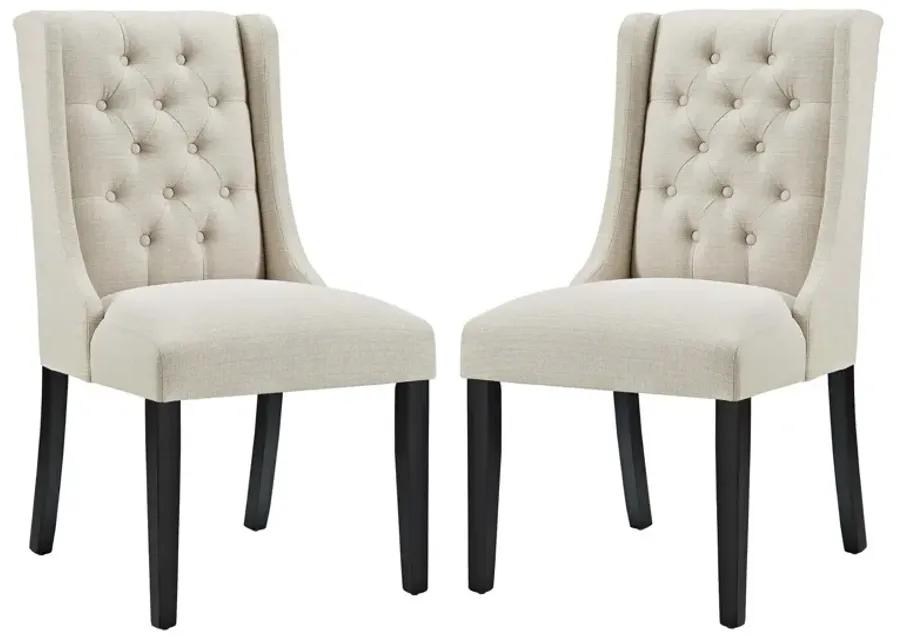 Baronet Dining Chair Fabric Set of 2