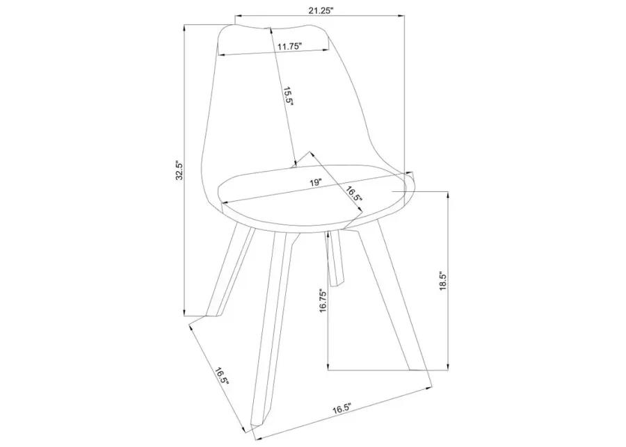 Alfred Upholstered Side Chairs - Set of 2