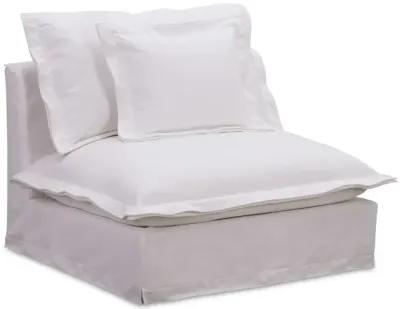 Olivia Slipper Chair White