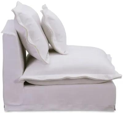 Olivia Slipper Chair White