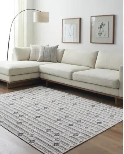 Bouclair BCR-2310 6'7" x 9' Machine Woven Rug