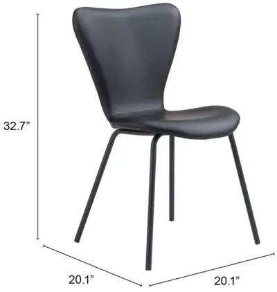 Torlo Dining Chair (Set of 2) Black