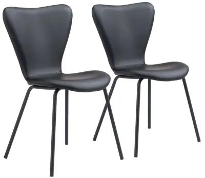 Torlo Dining Chair (Set of 2) Black