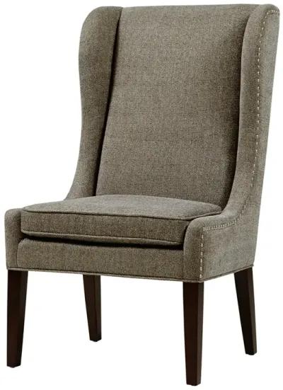 Madison Park Garbo Grey Captains Dining Chair