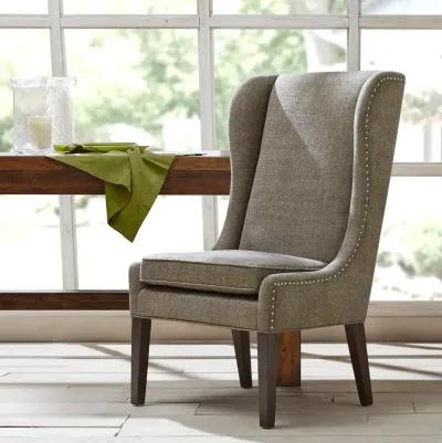 Madison Park Garbo Grey Captains Dining Chair