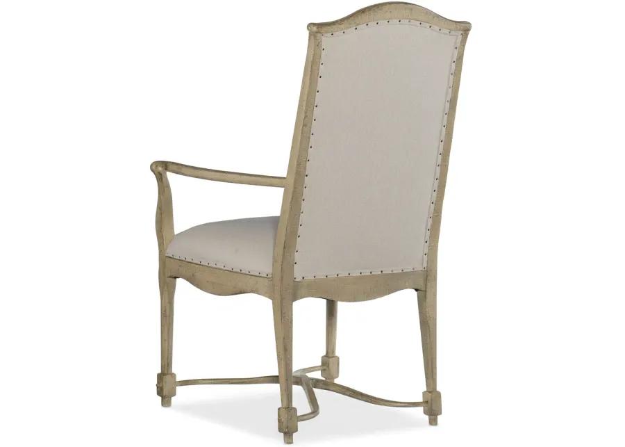 Ciao Bella Upholstered Back Arm Chair - Set of 2