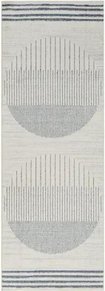 Lillian LLL-2315 2' x 2'11" Machine Woven Rug