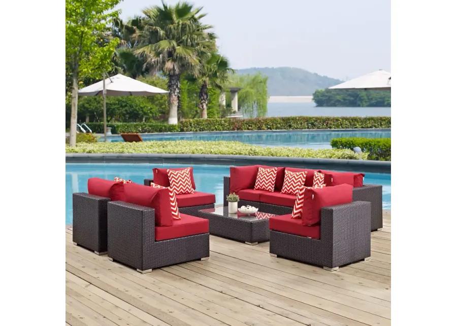 Convene 8 Piece Outdoor Patio Sectional Set