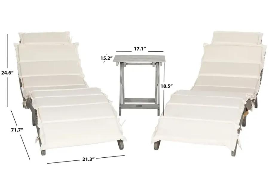 Pacifica 3 Piece Lounge Set