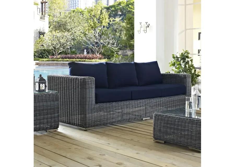 Summon Outdoor Patio Sunbrella® Sofa