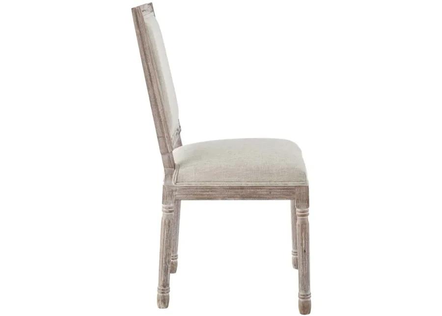 Court Dining Side Chair Upholstered Fabric Set of 2