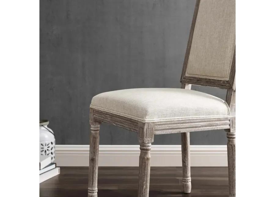 Court Dining Side Chair Upholstered Fabric Set of 2