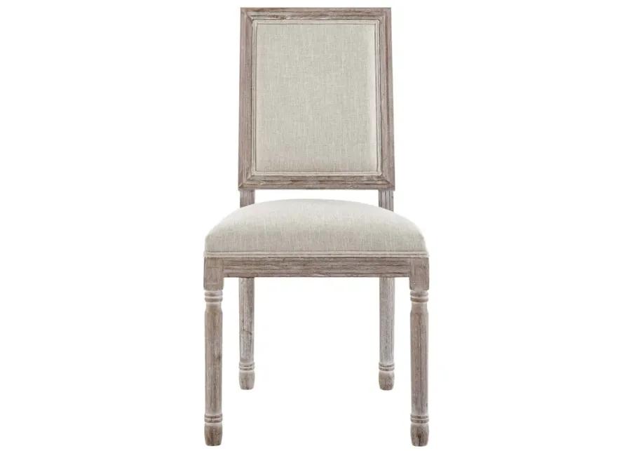 Court Dining Side Chair Upholstered Fabric Set of 2