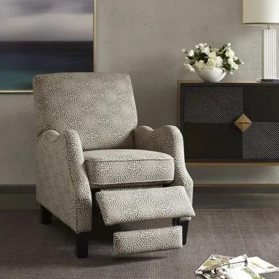 Madison Park Hoffman Beige Multi Push Back Recliner