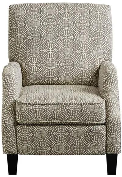 Madison Park Hoffman Beige Multi Push Back Recliner