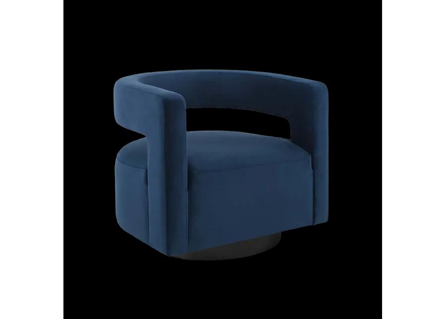 Spin Cutaway Swivel Armchair