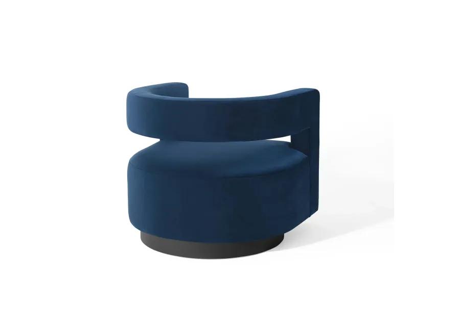 Spin Cutaway Swivel Armchair