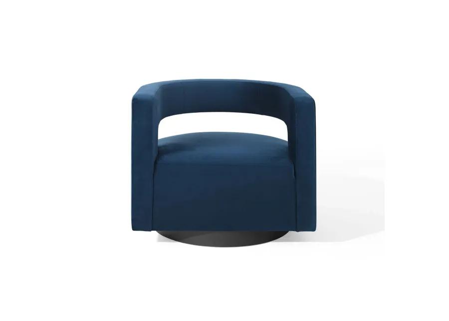 Spin Cutaway Swivel Armchair