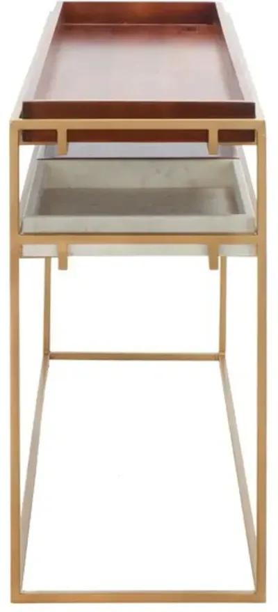 AKARI MARBLE CONSOLE TABLE