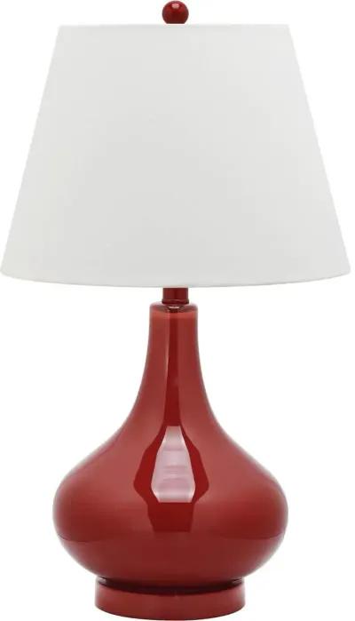 Amy 24-Inch H Gourd Glass Lamp - Set of 2