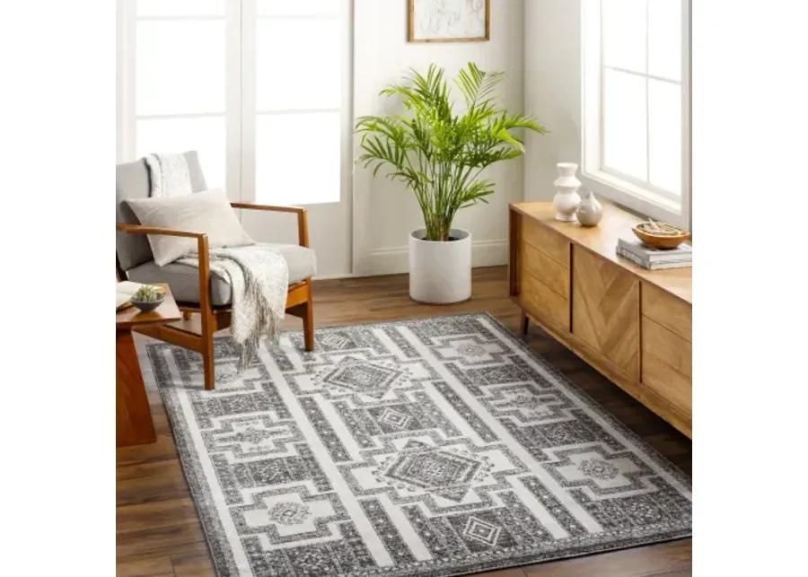 Positano PSN-2317 6'7" x 9' Machine Woven Rug