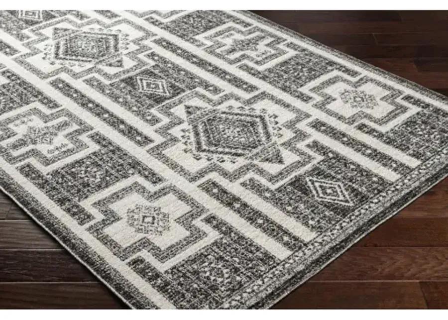 Positano PSN-2317 6'7" x 9' Machine Woven Rug