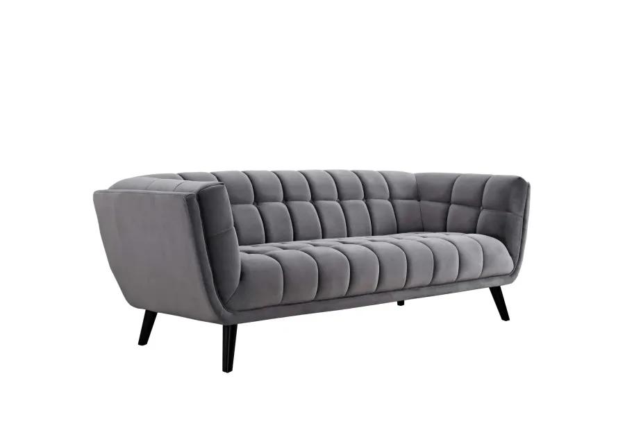 Bestow 3 Piece Performance Velvet Sofa Loveseat and Armchair Set