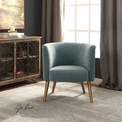 Haider Gray Accent Chair