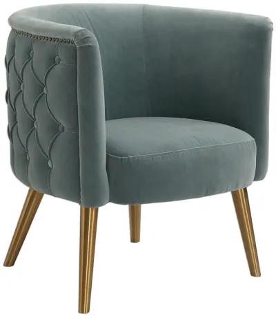 Haider Gray Accent Chair