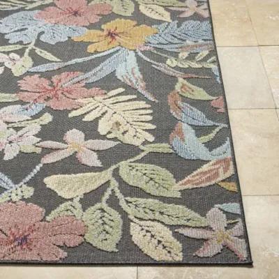 Lakeside LKD-2305 6'7" x 9' Machine Woven Rug