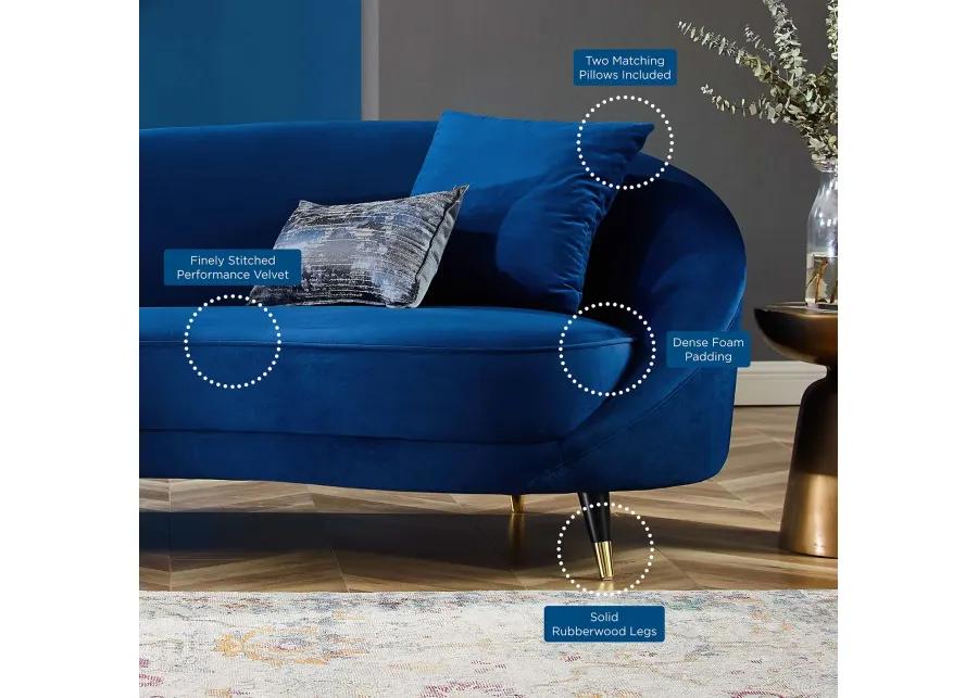 Echo Performance Velvet Sofa