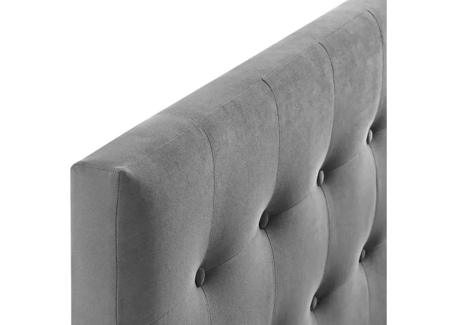 Emily Full Biscuit Tufted Performance Velvet Headboard