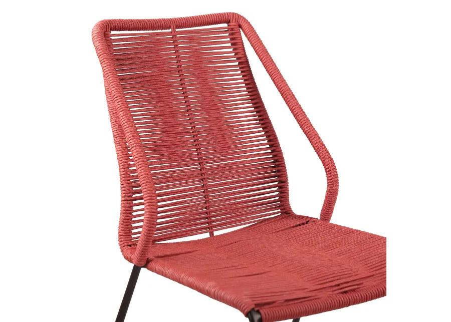 Clip Stackable Steel Indoor/Outdoor Dining Chair 